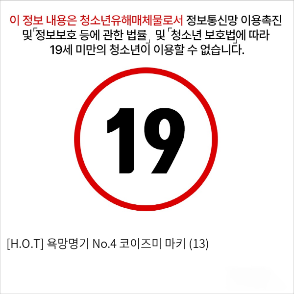 [H.O.T] 욕망명기 No.4 코이즈미 마키 (13)