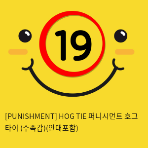 [PUNISHMENT] HOG TIE 퍼니시먼트 호그 타이 (수족갑)(안대포함)